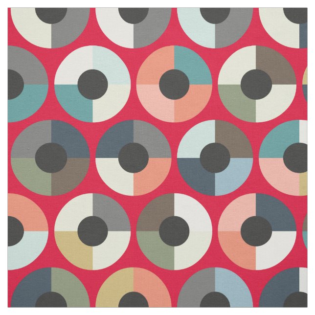 London beauty target red fabric (Swatch)
