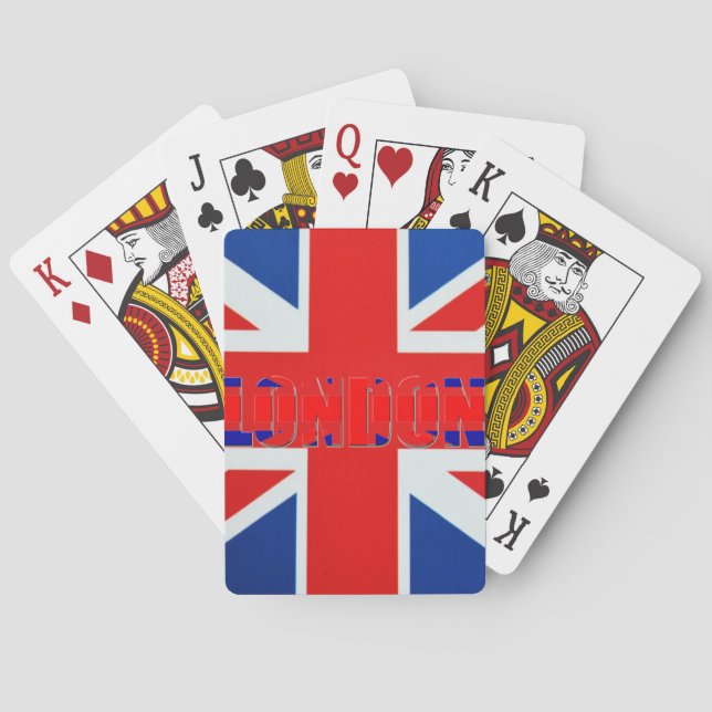 London Bicycle Playing Cards (Back)