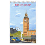 London Big Ben Calendar 