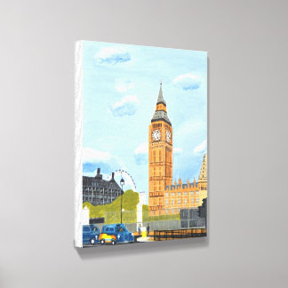 London Big Ben canvas art Canvas Photo Tile