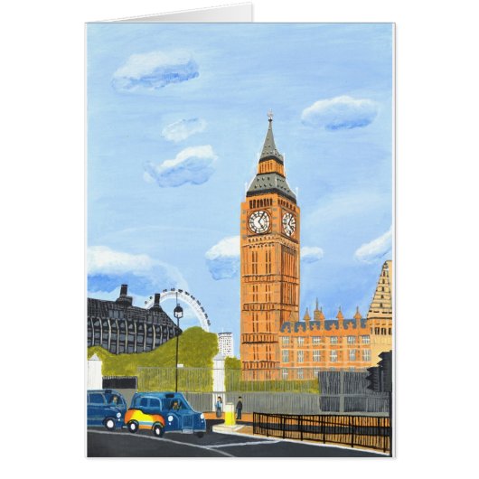 London Big Ben Cards (Front)