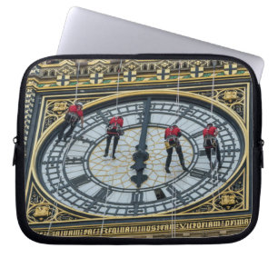 London Big Ben cleaners view laptop case