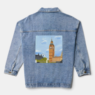 London Big Ben Denim Jacket