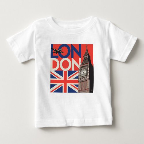 London Big Ben  England Baby T_Shirt