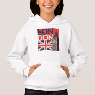 London Big Ben England Hoodie