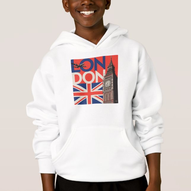 London Big Ben | England Hoodie (Front)