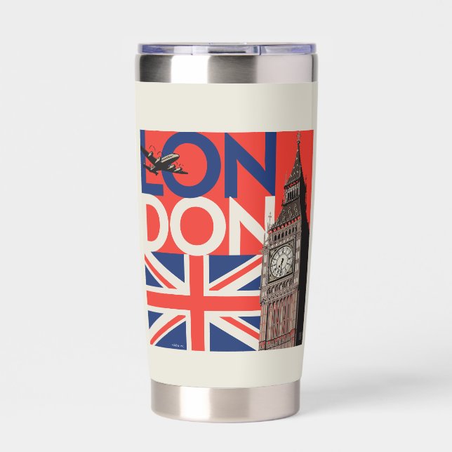 London Big Ben | England Insulated Tumbler (Front)