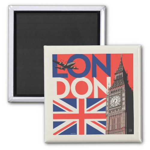 London Big Ben  England Magnet
