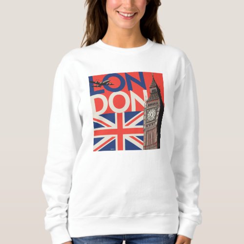 London Big Ben  England Sweatshirt