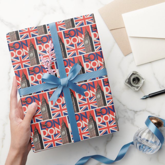 London Big Ben | England Wrapping Paper (Gifting)
