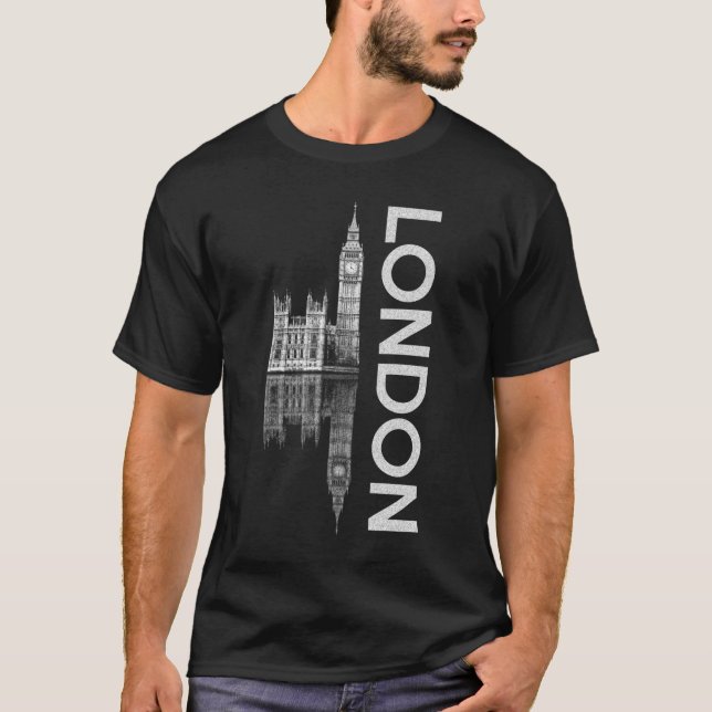 London Big Ben For T-Shirt (Front)