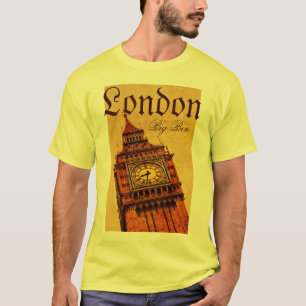 London, Big Ben grunge T-Shirt