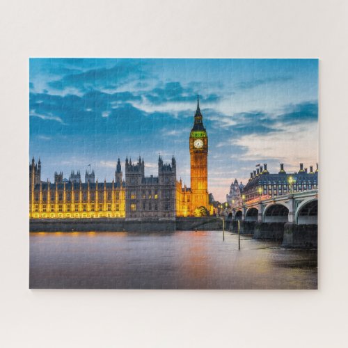 London Big Ben Houses of Parliament Skyline Jigsaw Puzzle
