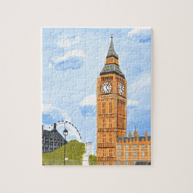 London Big Ben Jigsaw Puzzle (Vertical)