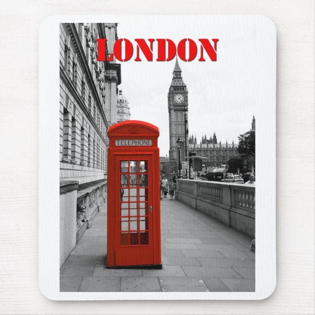 London BIG BEN Mouse Pad (Front)