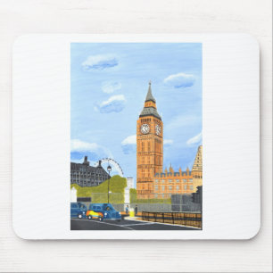 London Big Ben Mouse Pad