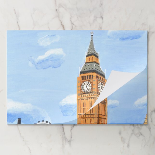 London Big Ben paper Pads  (Folded)