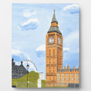 London Big Ben Plaque