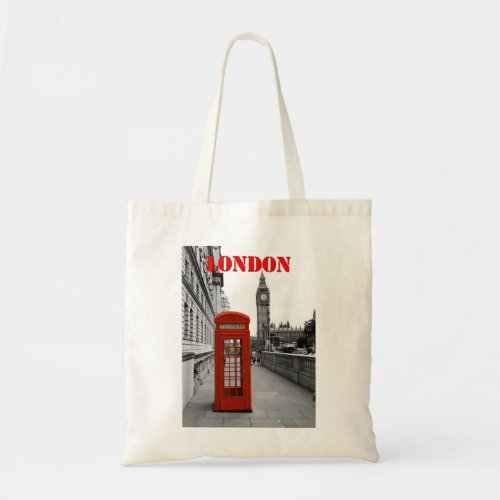 London BIG BEN Tote Bag