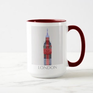 London Big Ben Union Jack Mug