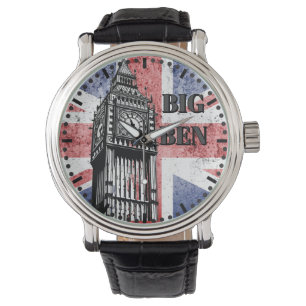 London Big Ben Union Jack Watch