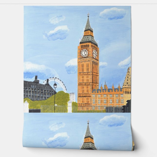 London Big Ben wallpaper  (Unrolling)
