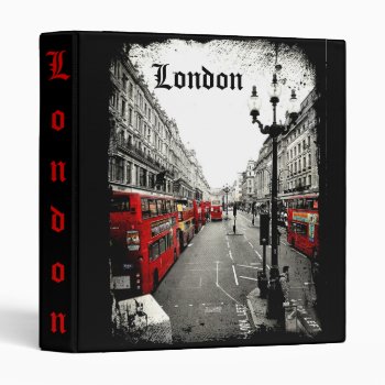 London Binder by jonicool at Zazzle