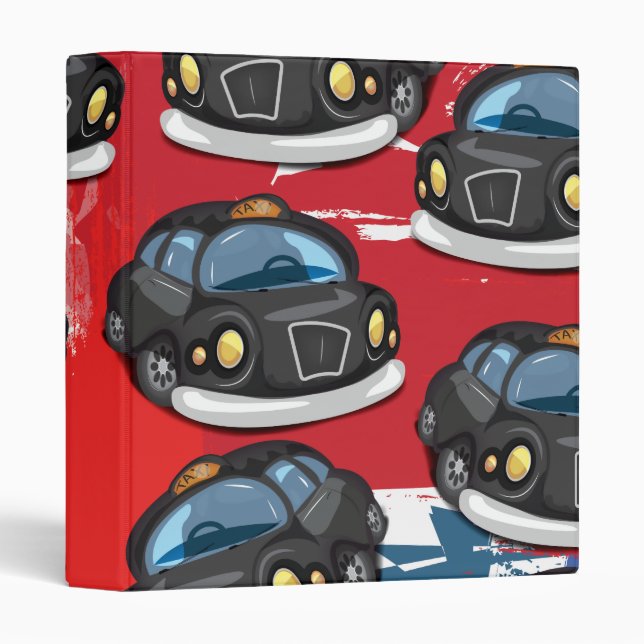 London Black Cab Binder (Front/Spine)