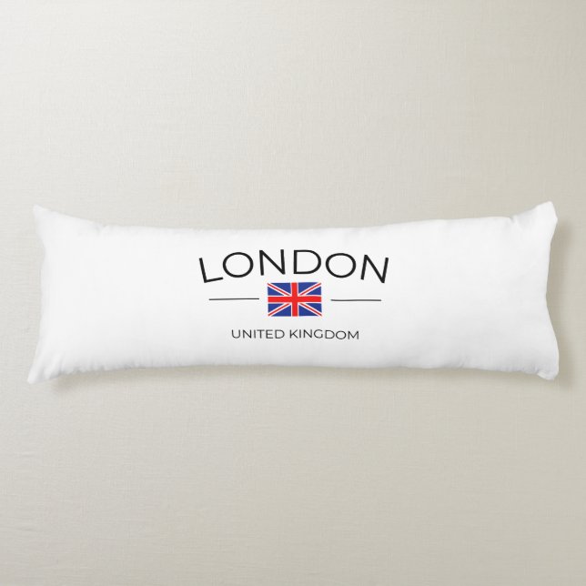 London Body Pillow (Front)