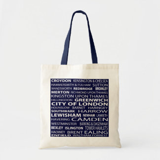 London Boroughs Tote Bag