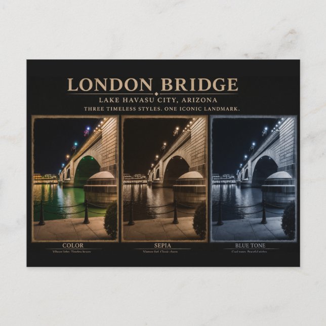 London Bridge 3 photo Postcard (Front)
