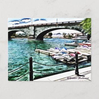 London Bridge At Lake Havasu City  Arizona Postcard by CreativeMastermind at Zazzle