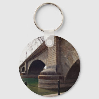 London Bridge at Lake Havasu Painted Keychain