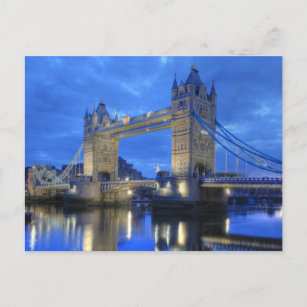 Tower Bridge Union Jack Image Postcard 10cm x 15cm Official Licensed Merchandi 