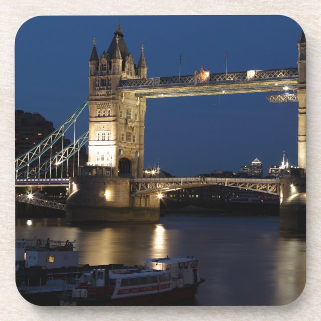 London Bridge Beverage Coaster (Front)