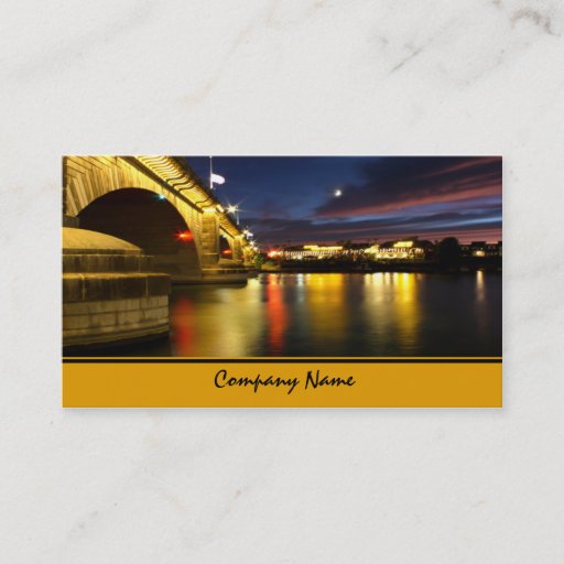 Customizable London Bridge Business Cards