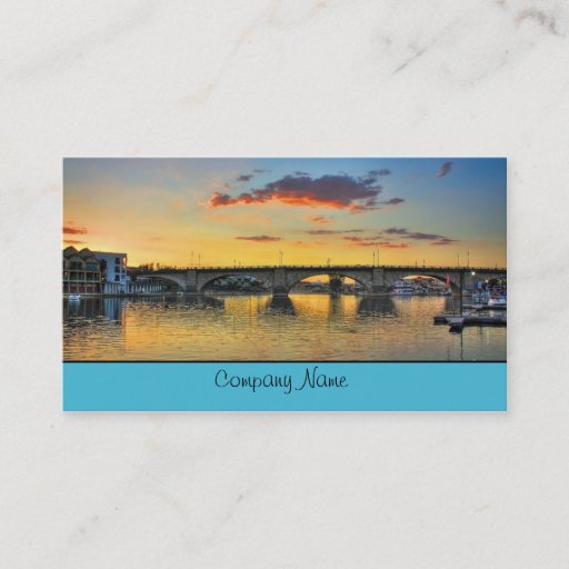Customizable London Bridge Business Cards