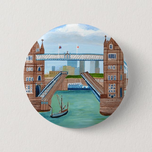 London Bridge Button (Front)