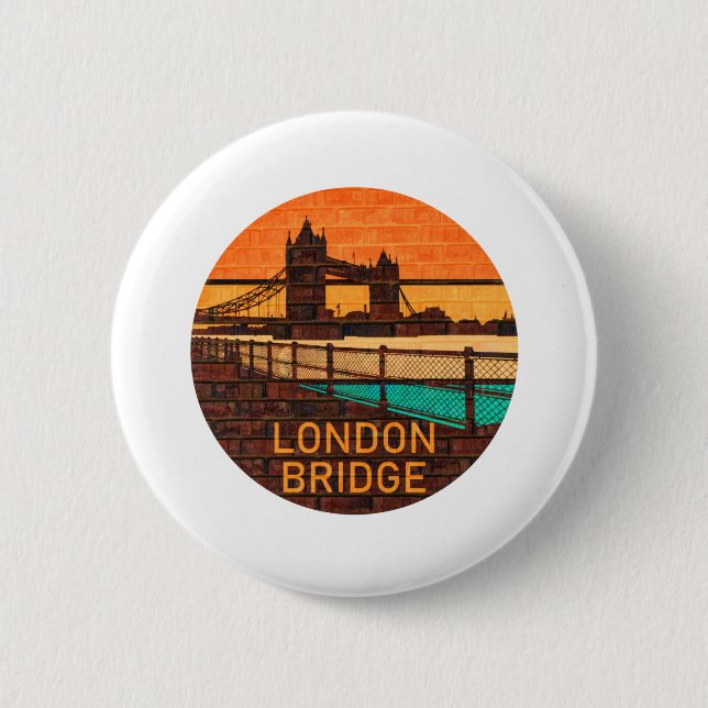 London Bridge Button (Front)