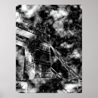 London Bridge Dark Remix Poster