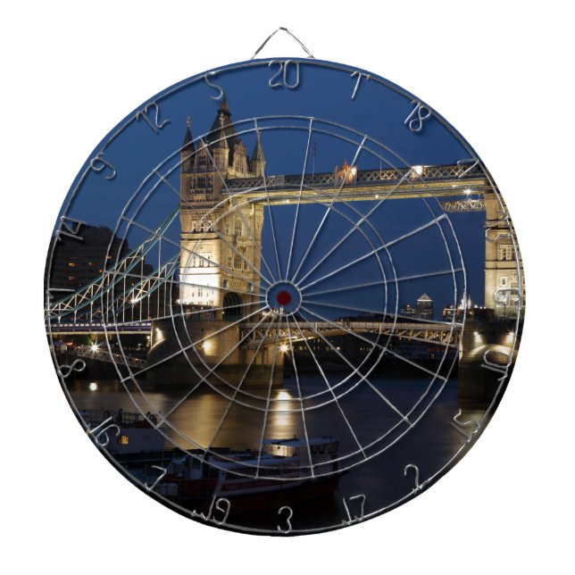 London Bridge Dart Board (Front)