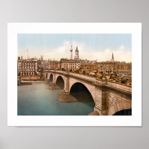 London Bridge England Poster