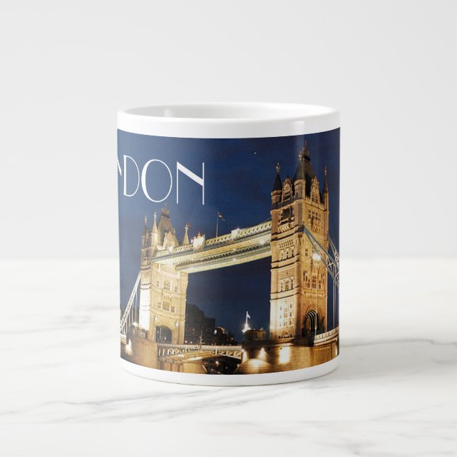 London Bridge Giant Coffee Mug (Front)