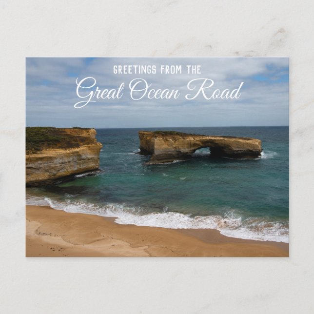 London Bridge Great Ocean Road Australia Postcard (Front)