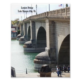 London Bridge, Lake Havasu, Az. Photo Print
