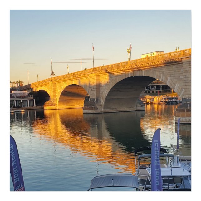 London Bridge Lake Havasu  Photo Print (Front)