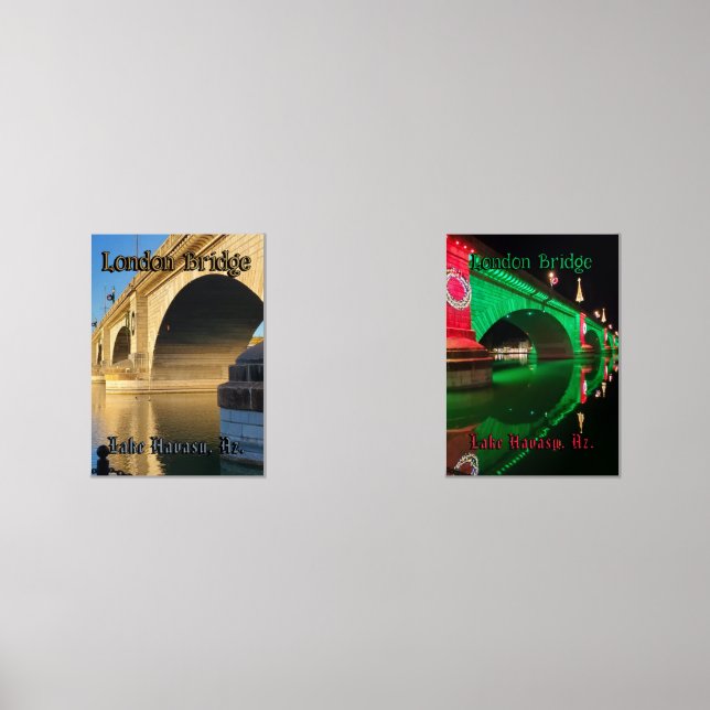 London Bridge Lake Havasu Print Set (Front)