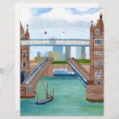 London Bridge Paper Sheet (Front/Back)