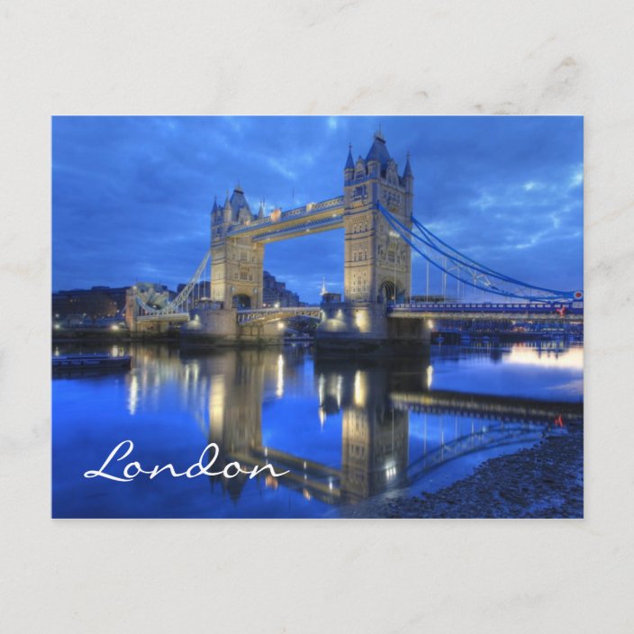 London Bridge Postcard | Zazzle.com