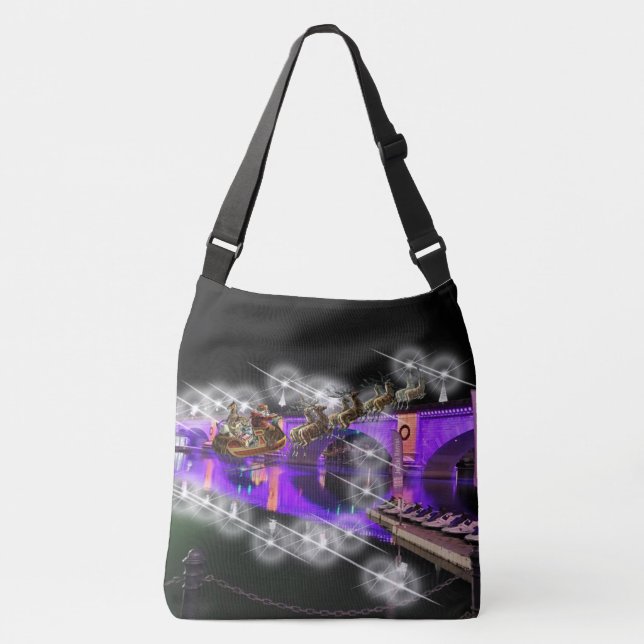 London Bridge Santa Claus Lake Havasu City  Crossbody Bag (Front)